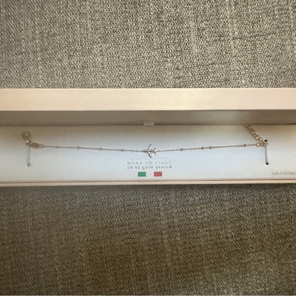 Mia Fiore Airplane Bracelet 18 kt